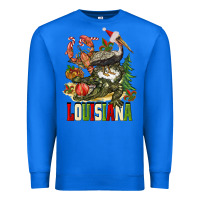 Christmas Louisiana Premium Sweatshirt | Teevron