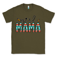Army Green girl mama Classic Tee - CowhideDigitalArt