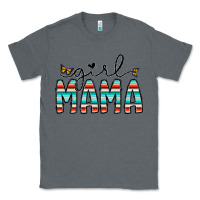 Charcoal Heather girl mama Classic Tee - CowhideDigitalArt