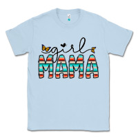 Dusty Blue girl mama Classic Tee - CowhideDigitalArt