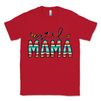 Red girl mama Classic Tee - CowhideDigitalArt