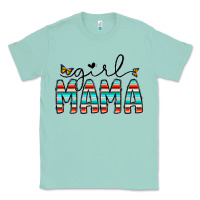 Seafoam girl mama Classic Tee - CowhideDigitalArt
