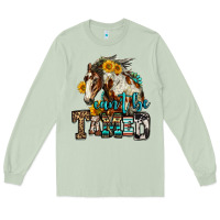 Matcha can't be tamed horse Long Sleeve Tee - OliviaCreatesArt