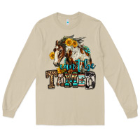 Mushroom can't be tamed horse Long Sleeve Tee - OliviaCreatesArt