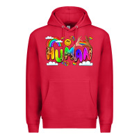 Cardinal human pride Premium Hoodie - LillyAllenDesigns