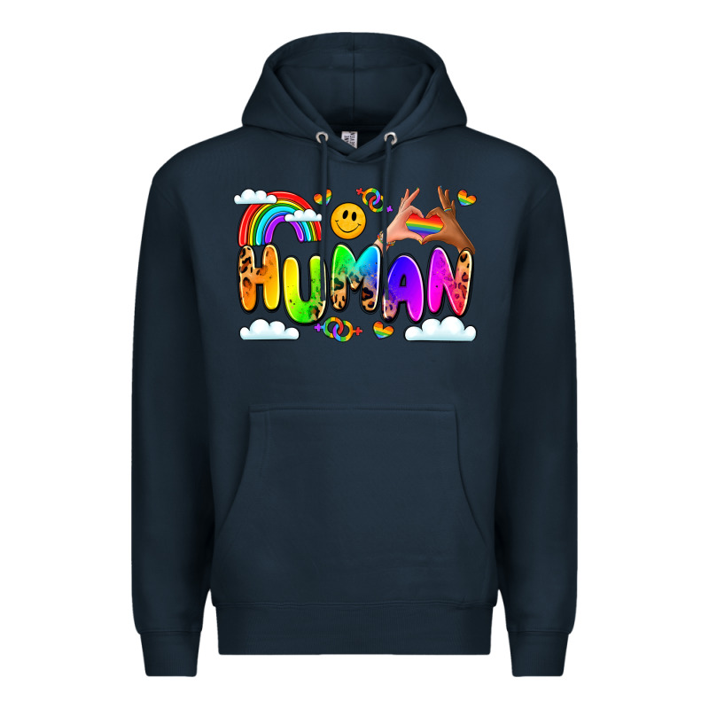 Human Pride Premium Hoodie by LillyAllenDesigns | Teevron