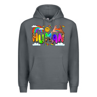 Rock human pride Premium Hoodie - LillyAllenDesigns
