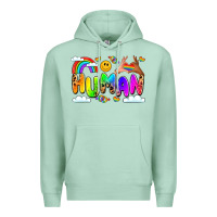 Seafoam human pride Premium Hoodie - LillyAllenDesigns