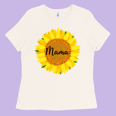 Sunflower Mama Ladies Tee Designed By Bettercallsaul