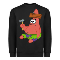 Black patrick the star gift Heavyweight Sweatshirt - trangStudio