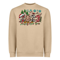 Mushroom 2023 Happy New Year Heavyweight Sweatshirt - CowhideDigitalArt
