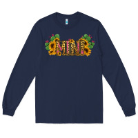 Navy Cactus Leopard Sunflower Mama and Mini Set Long Sleeve Tee - Jasminsmagicworld