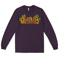 Plum Cactus Leopard Sunflower Mama and Mini Set Long Sleeve Tee - Jasminsmagicworld