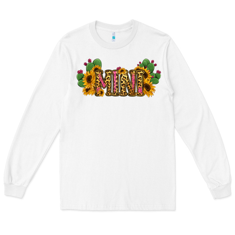 Cactus Leopard Sunflower Mama And Mini Set Long Sleeve Tee by Jasminsmagicworld | Teevron