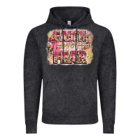 Vintage Black faith over fear breast cancer 12 inches 300 dpi Vintage Hoodie - CowGirlArtShop