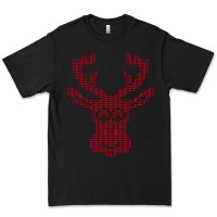 Black Christmas Deer Ugly Premium Tee - Bettercallsaul