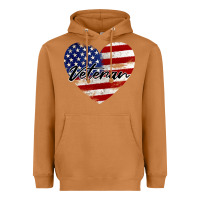 Meerkat veteran heart american flag Heavyweight Hoodie - BarkalooDesign