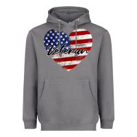 Storm veteran heart american flag Heavyweight Hoodie - BarkalooDesign
