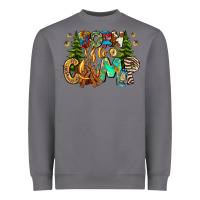 Storm Born To Camp Heavyweight Sweatshirt - CowhideDigitalArt