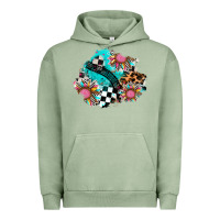 Race Sunflower Patches Urban Hoodie | Teevron