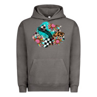 Pigment Tornado race sunflower patches Urban Hoodie - AdoDesignShop