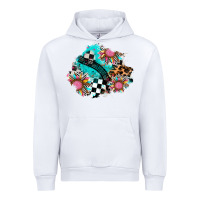 White race sunflower patches Urban Hoodie - AdoDesignShop