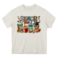Senior 2023 Coffee Cups Heavy Core Tee | Teevron