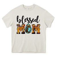 Cream blessed mom Heavy Core Tee - JahusDesignShop