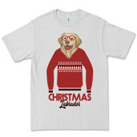 Dove Grey Christmas Labrador Premium Tee - Bettercallsaul