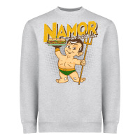 Heather Grey Namor The Sub Sandwicher gift Heavyweight Sweatshirt - trangStudio