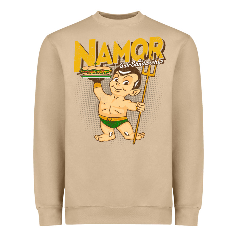 Namor The Sub Sandwicher Gift Heavyweight Sweatshirt by trangStudio | Teevron