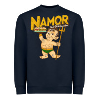 Navy Namor The Sub Sandwicher gift Heavyweight Sweatshirt - trangStudio