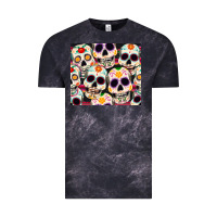 Cloud Black cinco de mayo skull Vintage Tee - CowGirlArtShop