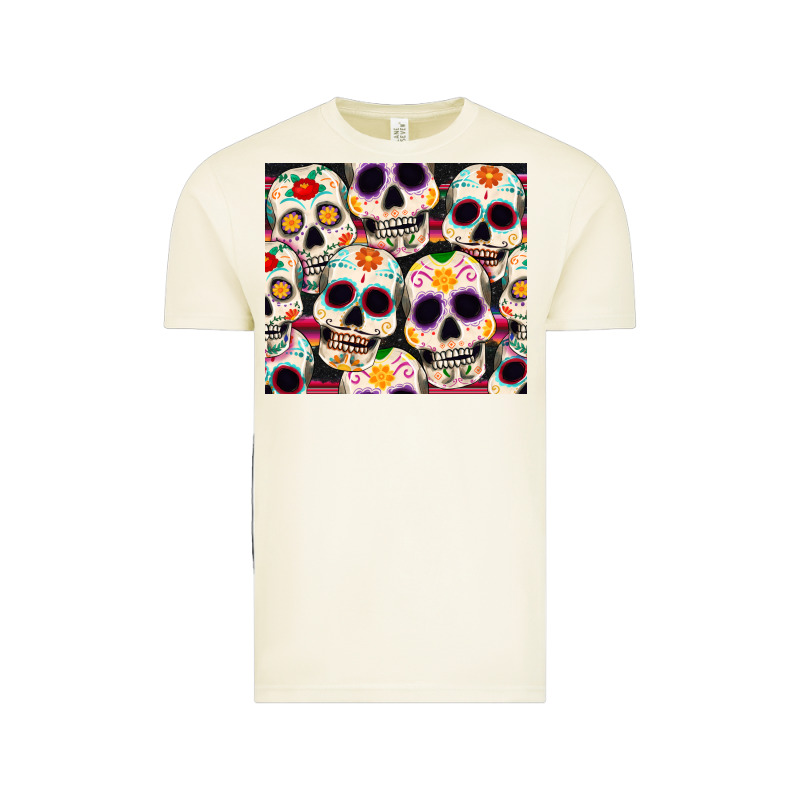 Cinco De Mayo Skull Vintage Tee by CowGirlArtShop | Teevron