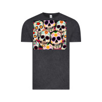 Vintage Black cinco de mayo skull Vintage Tee - CowGirlArtShop