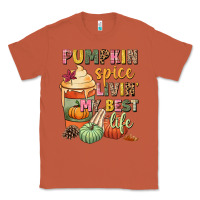 Copper Pumpkin spice livin' my best life Classic Tee - NancyCooperArtShop