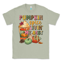Matcha Pumpkin spice livin' my best life Classic Tee - NancyCooperArtShop