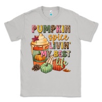 Moon Dust Pumpkin spice livin' my best life Classic Tee - NancyCooperArtShop
