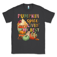 Smoke Pumpkin spice livin' my best life Classic Tee - NancyCooperArtShop