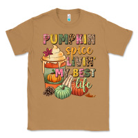 Toasted Coconut Pumpkin spice livin' my best life Classic Tee - NancyCooperArtShop