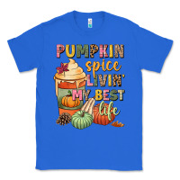 True Royal Pumpkin spice livin' my best life Classic Tee - NancyCooperArtShop