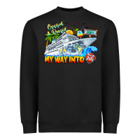 Black 2024 Cruisin Heavyweight Sweatshirt - CowhideDigitalArt