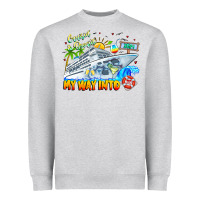 Heather Grey 2024 Cruisin Heavyweight Sweatshirt - CowhideDigitalArt
