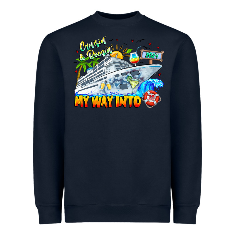 2024 Cruisin Heavyweight Sweatshirt by CowhideDigitalArt | Teevron