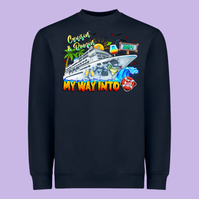 2024 Cruisin Heavyweight Sweatshirt Designed By Cowhidedigitalart