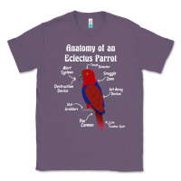 Lavender Anatomy of a female Eclectus Parrot Classic Tee - trangStudio