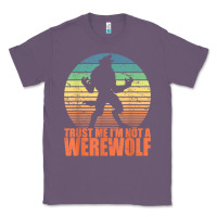 Lavender trust me i'm not a werewolf men boys halloween costume Classic Tee - trangStudio