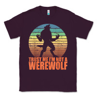 Plum trust me i'm not a werewolf men boys halloween costume Classic Tee - trangStudio