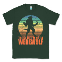 Sports Green trust me i'm not a werewolf men boys halloween costume Classic Tee - trangStudio