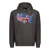 America Map Premium Hoodie | Teevron